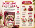 Creaciones en Bordado Crewel: De lo básico a lo profesional